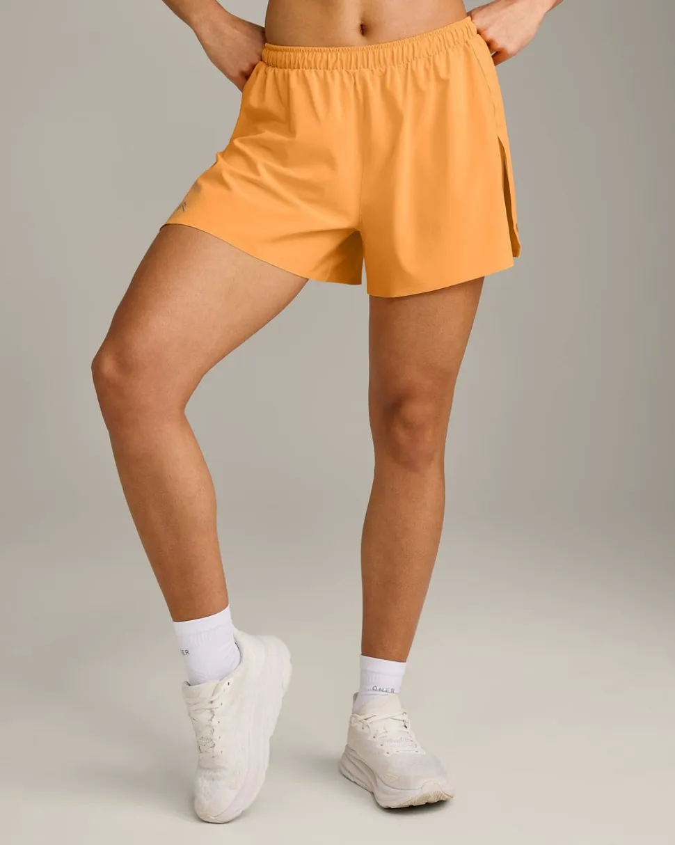 AirMove™ Lined Shorts 4" with Pocket and Reflective Logo