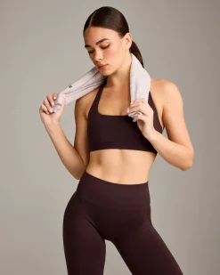 EasyLift™ Halter Bralette with Grey Logo