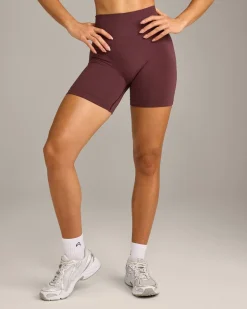 EffortlessLift™ Seamless Shorts with Grey Logo