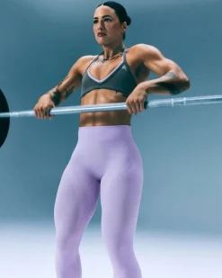 EnhanceLift™ Seamless Leggings with Grey Logo
