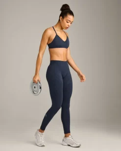 EnhanceLift™ Seamless Leggings with Grey Logo