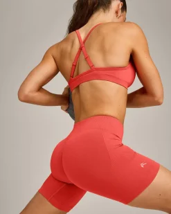 EnhanceLift™ Seamless Shorts with Grey Logo