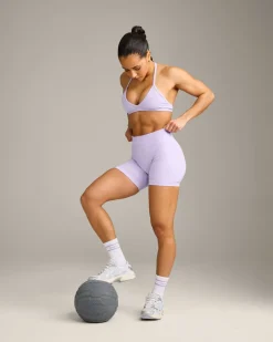 EnhanceLift™ Seamless Shorts with Grey Logo