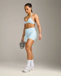 EnhanceLift™ Seamless Shorts with Grey Logo