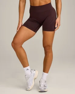 EnhanceLift™ Seamless Shorts with Grey Logo