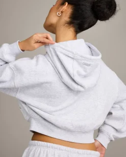 Foundations All Season Cropped Zip Through Hoodie