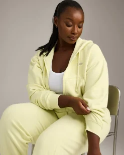 Foundations All Season Cropped Zip Through Hoodie