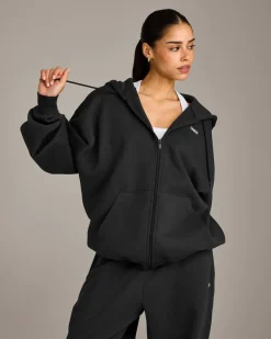 Foundations Cosy Oversized Zip Through Hoodie