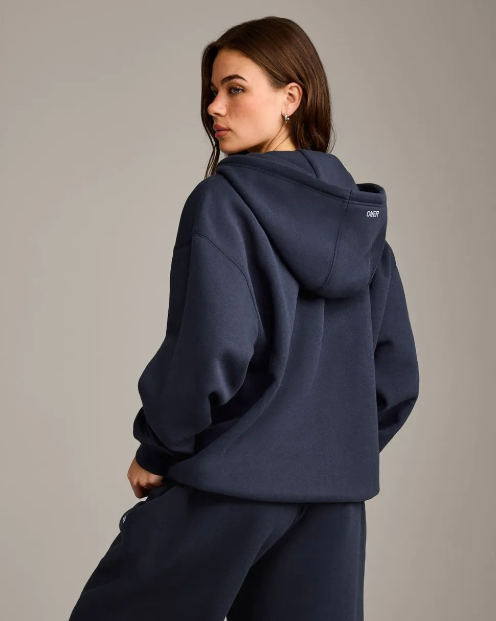Foundations Cosy Oversized Zip Through Hoodie