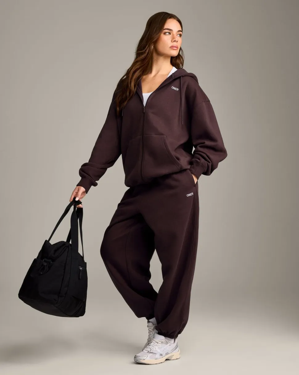 Foundations Cosy Oversized Zip Through Hoodie