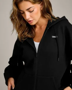 Foundations Cosy Oversized Zip Through Hoodie