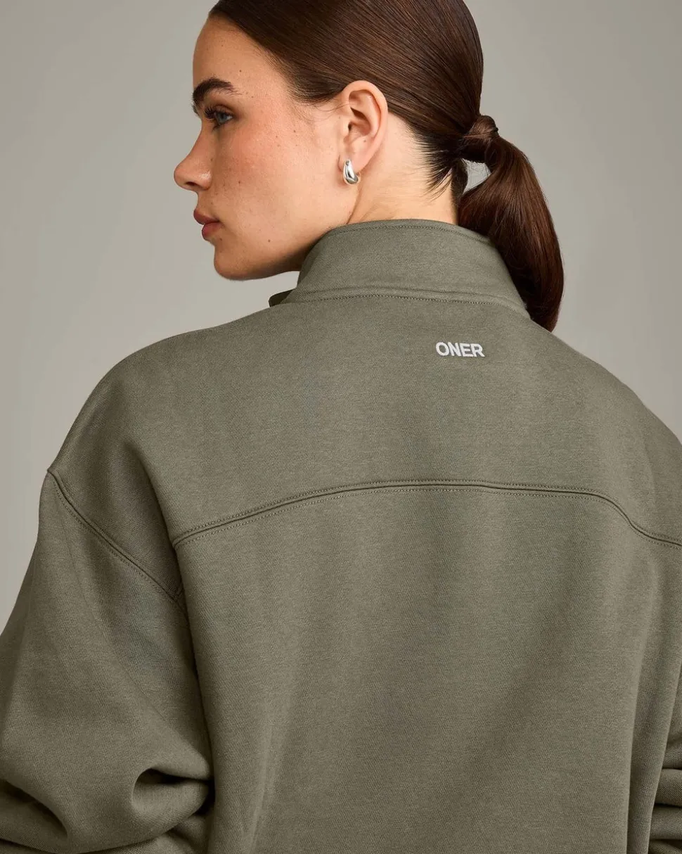 Foundations Cosy 1/4 Zip Sweatshirt