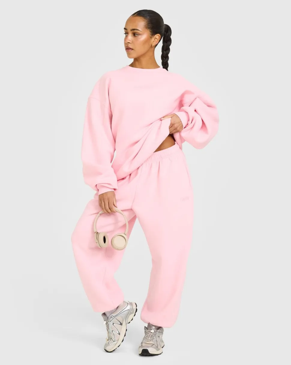 Foundations Oversized Cuffed Joggers with Oner Embroidery