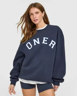 Foundations Oversized Oner Girlfriend Sweatshirt