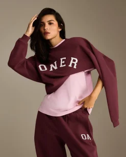 Foundations Oversized Oner Girlfriend Straight Leg Joggers