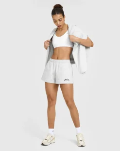 Foundations Oversized Shorts With Printed Graphic