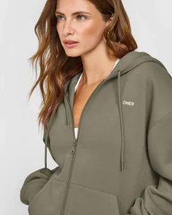 Foundations Zip Through Hoodie