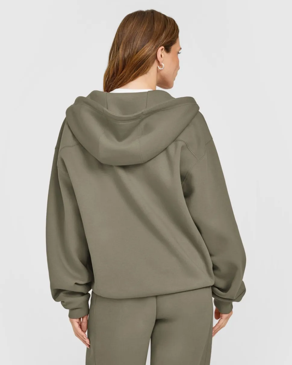 Foundations Zip Through Hoodie