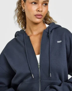 Foundations Zip Through Hoodie