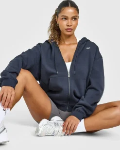 Foundations Zip Through Hoodie