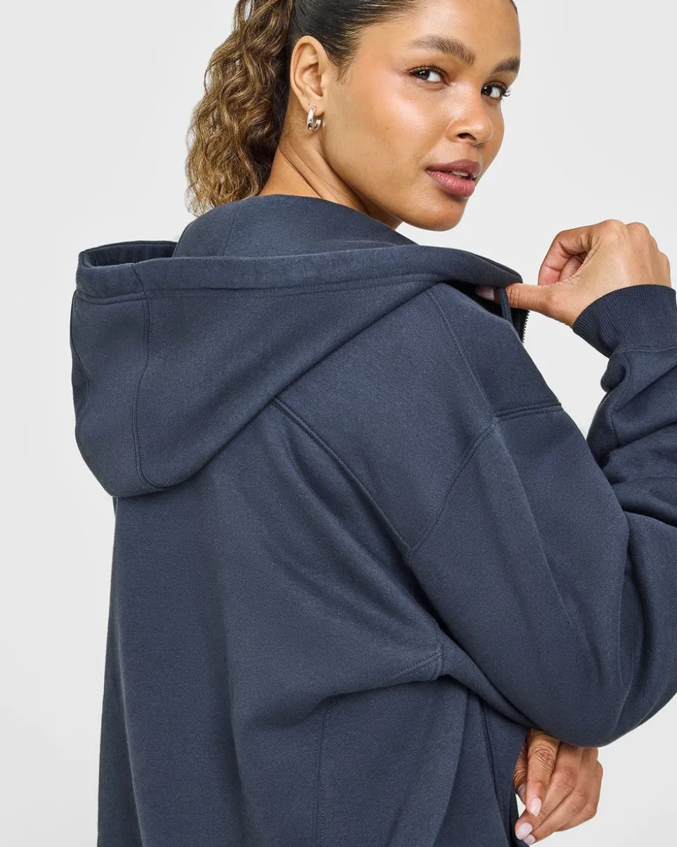 Foundations Zip Through Hoodie