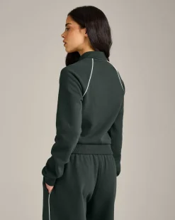 Jersey Tracksuit Zip Through Jacket