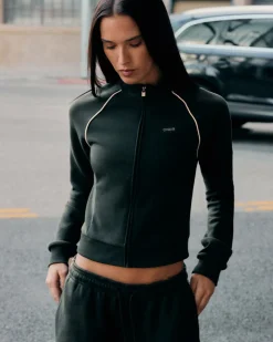 Jersey Tracksuit Zip Through Jacket