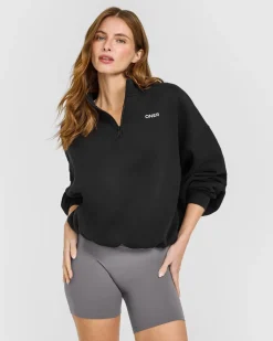 Mid Weight 1/4 Zip Sweatshirt