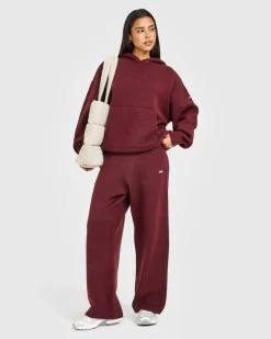 Oversized Knit Hoodie