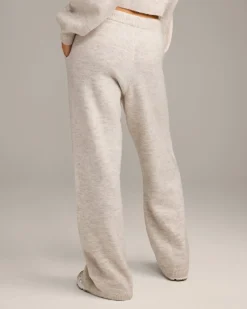 Oversized Knit Straight Leg Bottoms