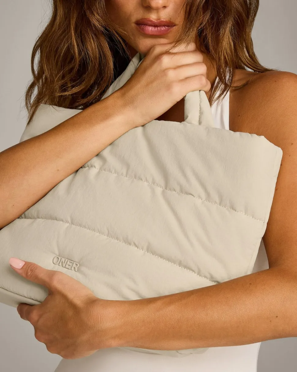 Quilted Midi Tote