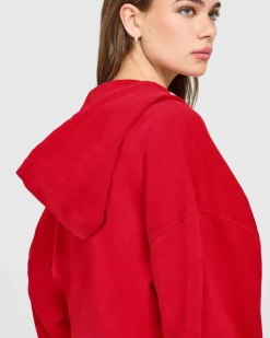 Raw Lounge Oversized Zip Hoodie