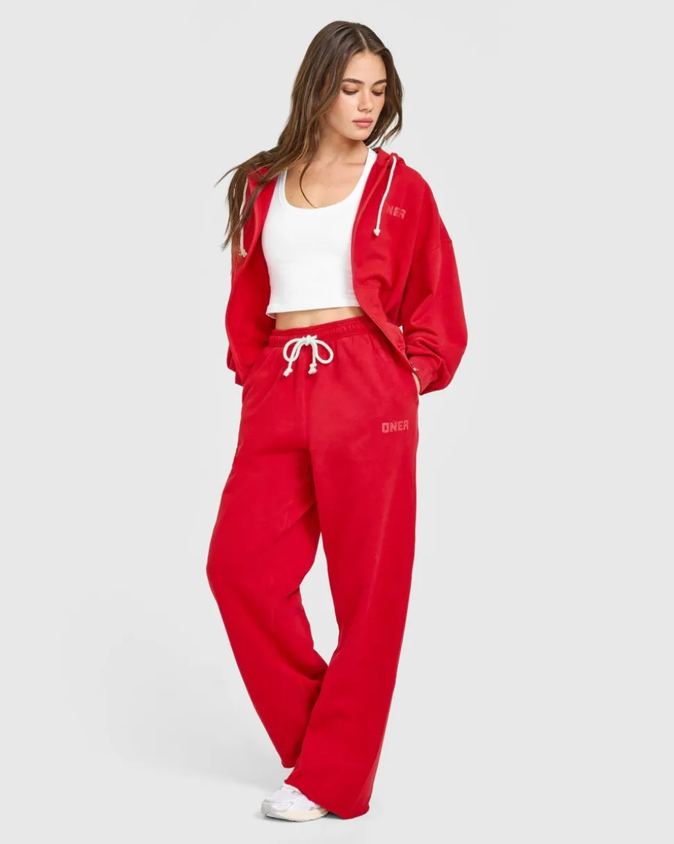 Raw Lounge Wide Leg Joggers