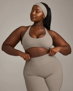 SoftMotion™ Bralette with Grey Logo
