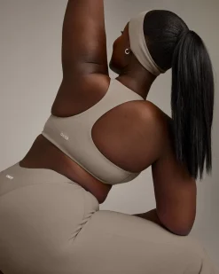 SoftMotion™ Bralette with Grey Logo