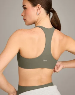SoftMotion™ Bralette with Grey Logo