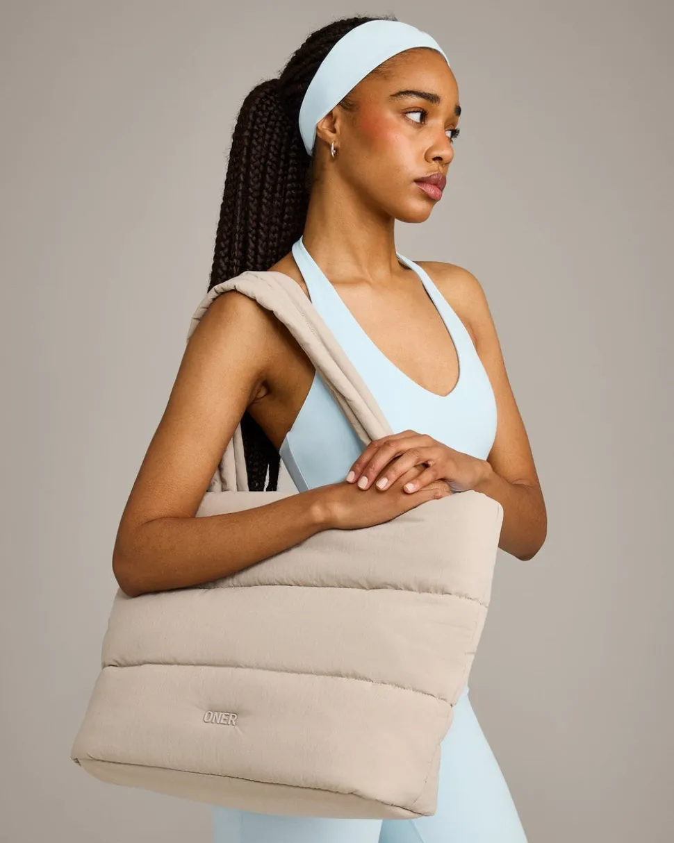SoftMotion™ Halter Neck Mid Vest with Built in Bra Shelf with Grey Logo