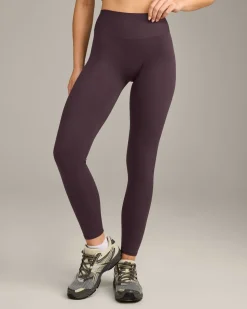 SoftMotion™ High Waisted Leggings with Grey Logo