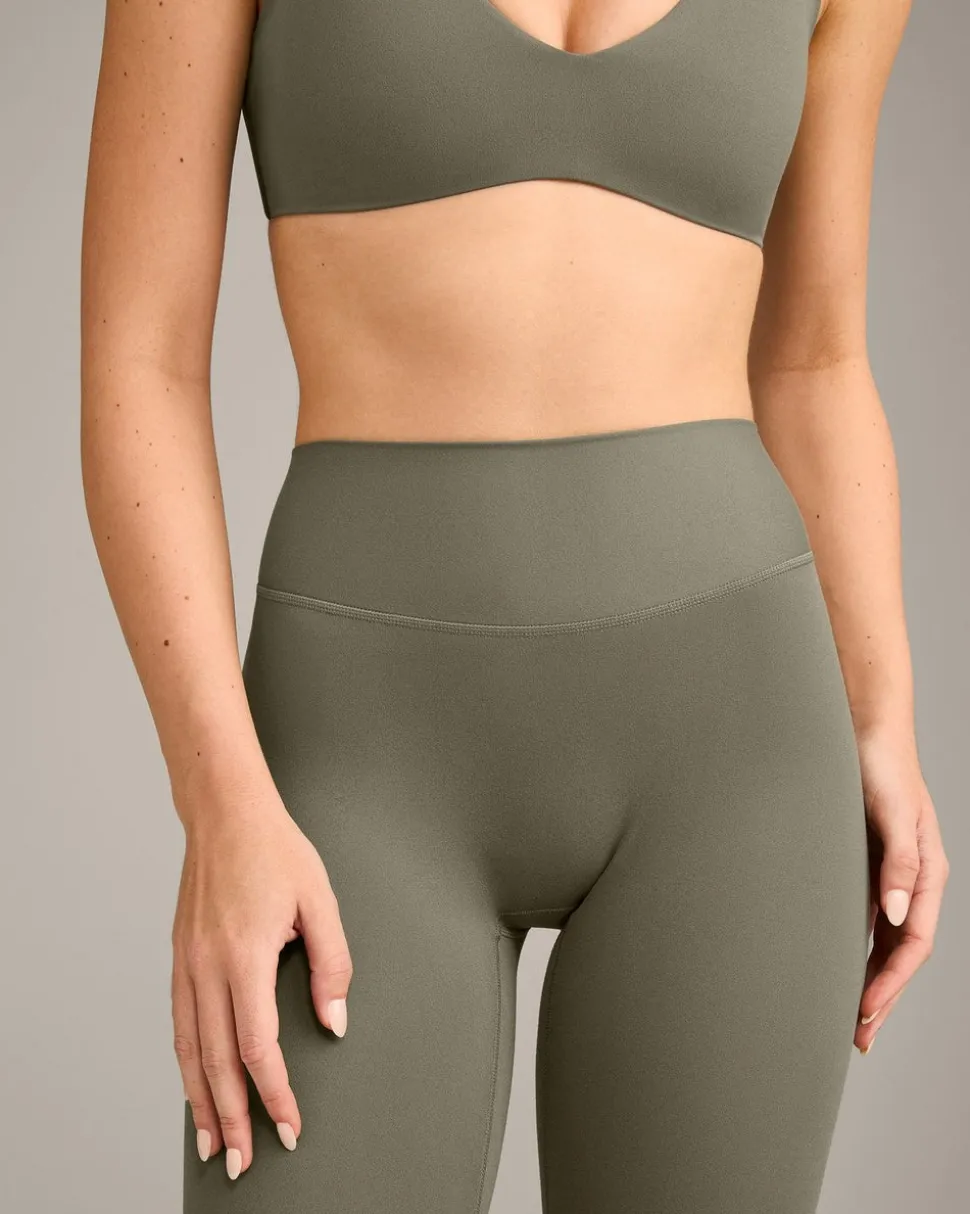 SoftMotion™ High Waisted Leggings with Grey Logo