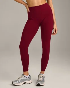SoftMotion™ High Waisted Leggings with Grey Logo