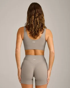SoftMotion™ Longline Sports Bra with White Logo