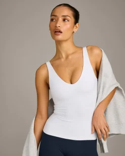 SoftMotion™ Scoop Neck Vest with Grey Logo