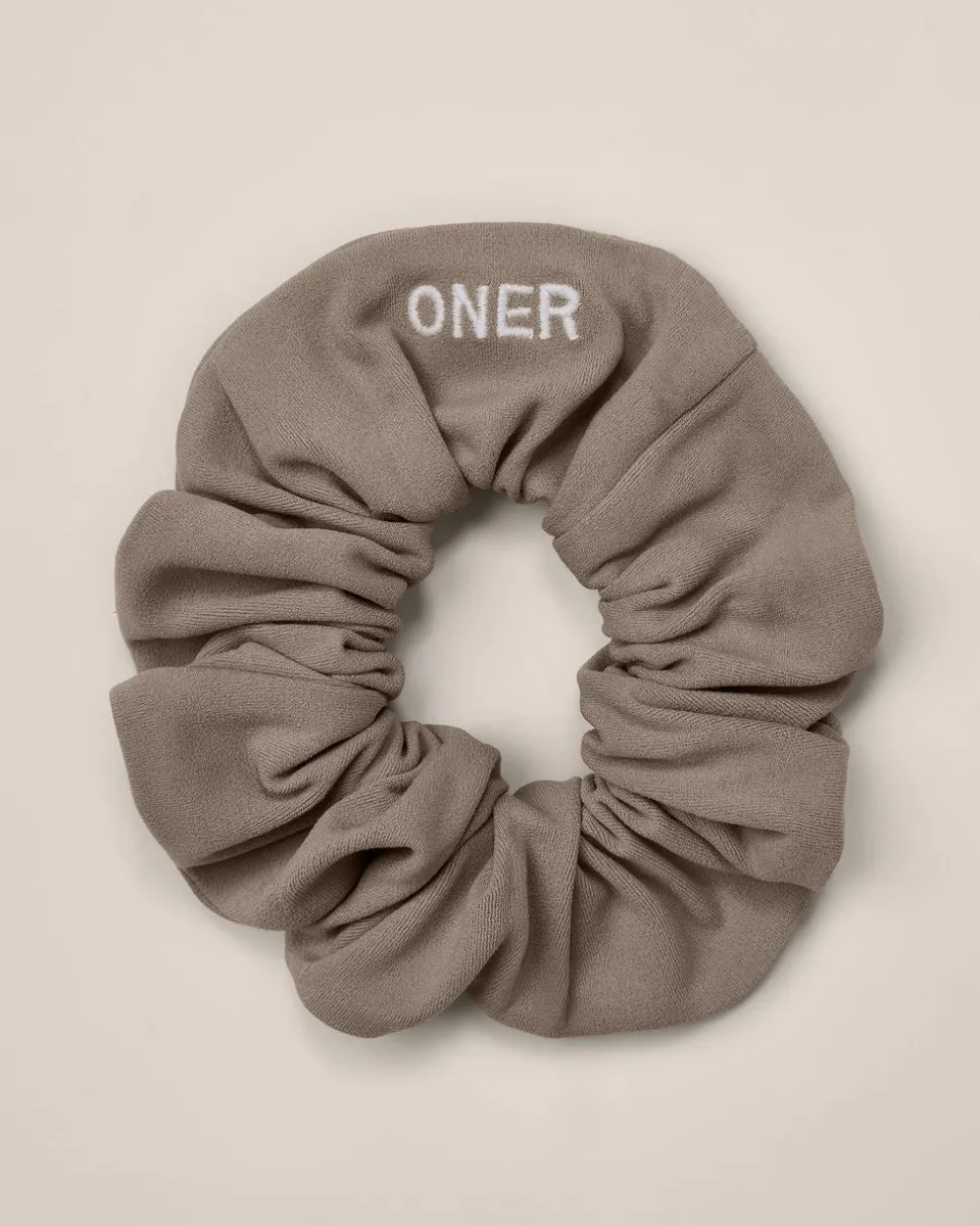 SoftMotion™ Scrunchie with Grey Logo