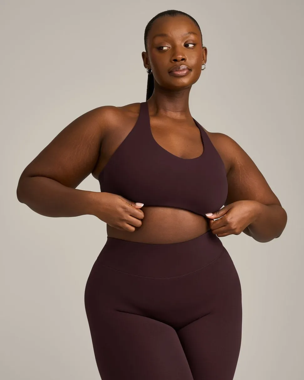 SoftMotion™ Sports Bra with Grey Logo