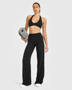 SoftMotion™ Straight Leg Bottoms with White Logo