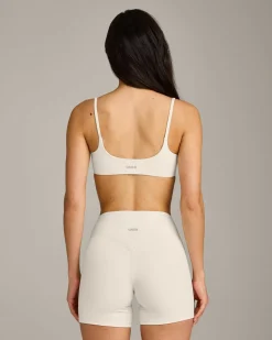 SoftMotion™ Strappy Sports Bra with Grey Logo