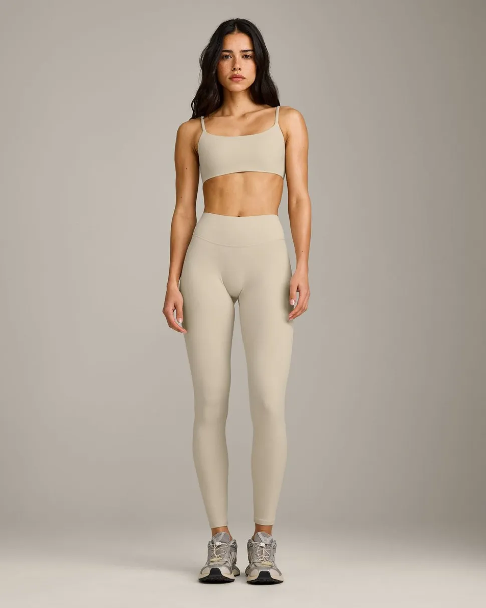 SoftMotion™ Strappy Sports Bra with Grey Logo