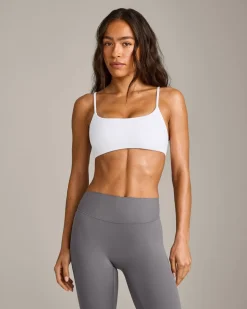SoftMotion™ Strappy Sports Bra with Grey Logo