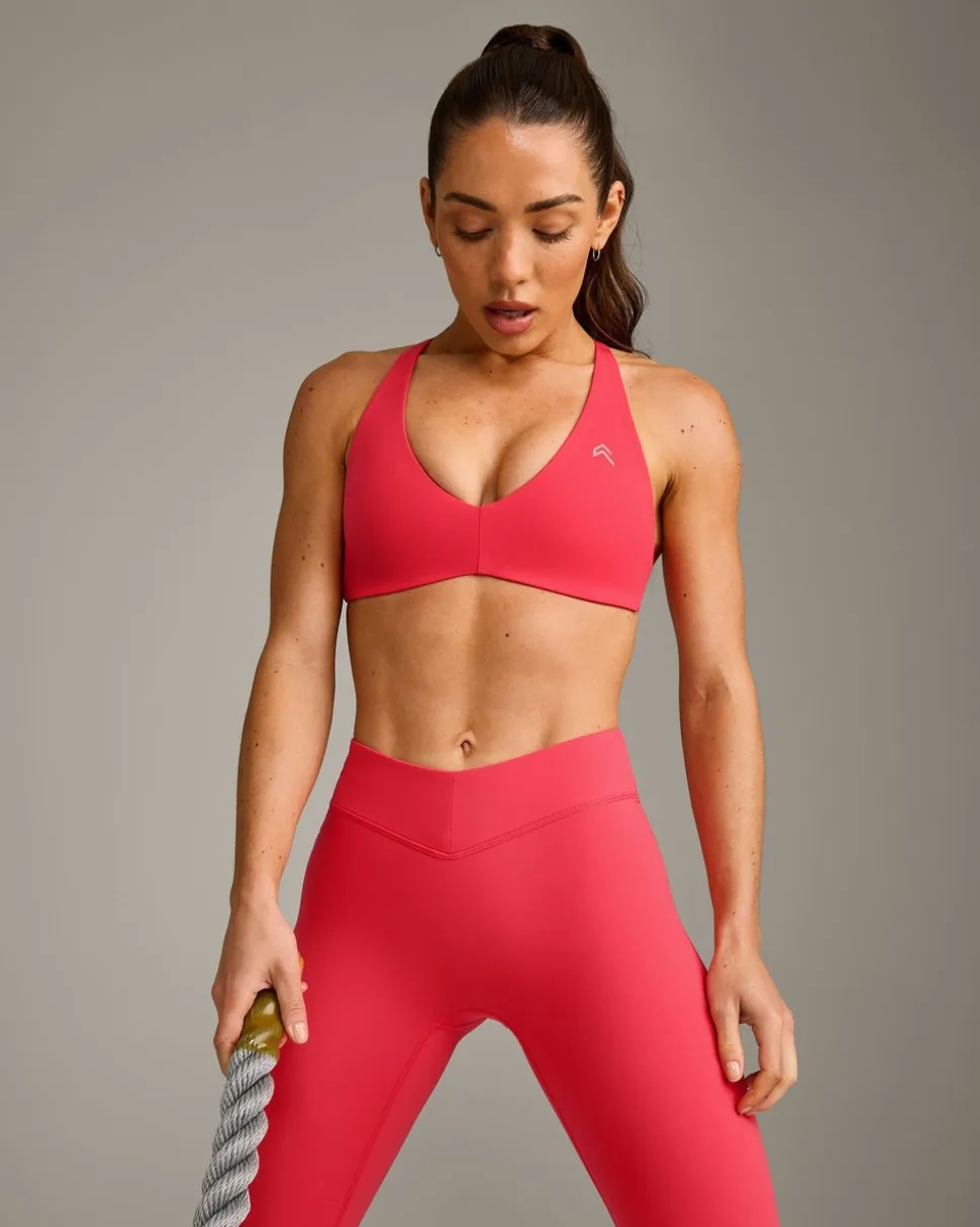 UnifiedMove™ Cross Back Sports Bra with Reflective Logo