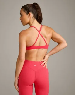 UnifiedMove™ Cross Back Sports Bra with Reflective Logo